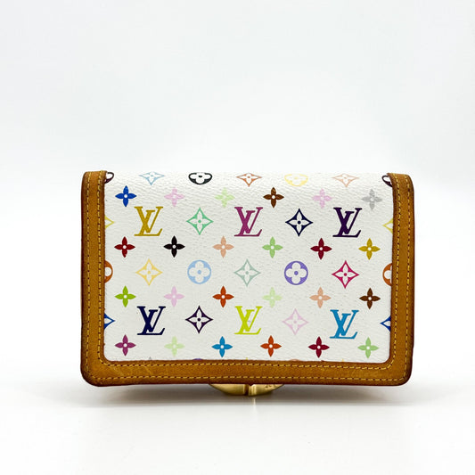 Louis Vuitton Monogram Multicolor French Purse Wallet