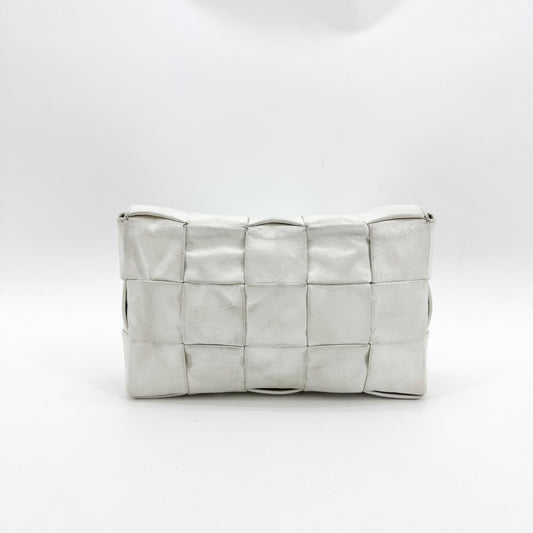 Bottega Veneta Cassette Bag White