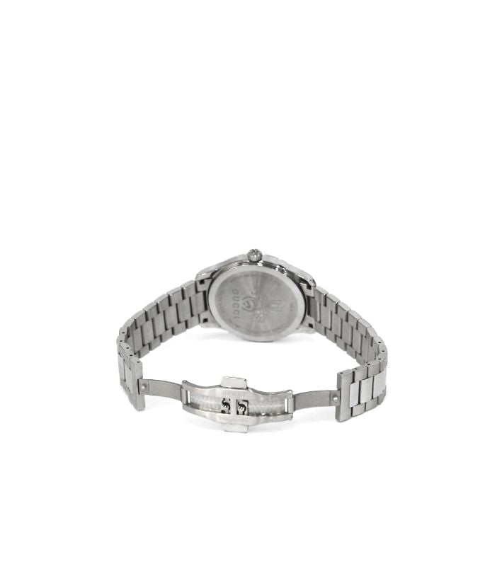 Gucci 38MM Steel Timeless Black Quartz Watch