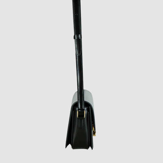 SHINee Calfskin Tin Triomphe Shoulder Bag Crossbody Bag 188423