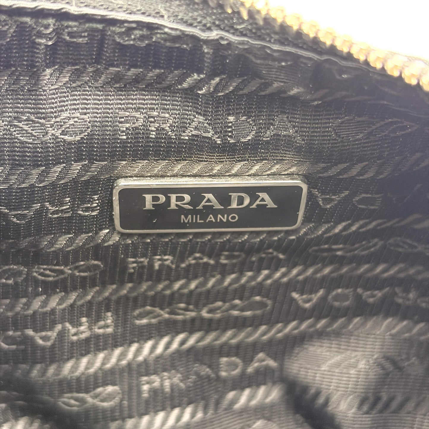 Prada Re-edition 2000 Nylon Mini Bag Black