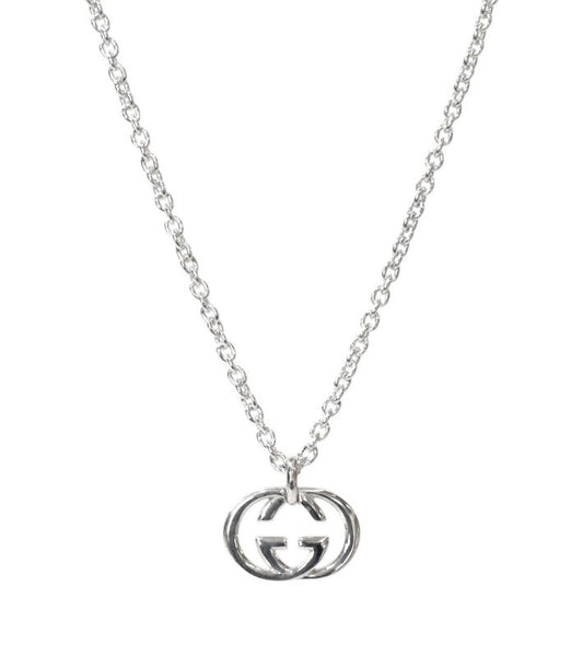 Gucci Interlocking G Silver Necklace