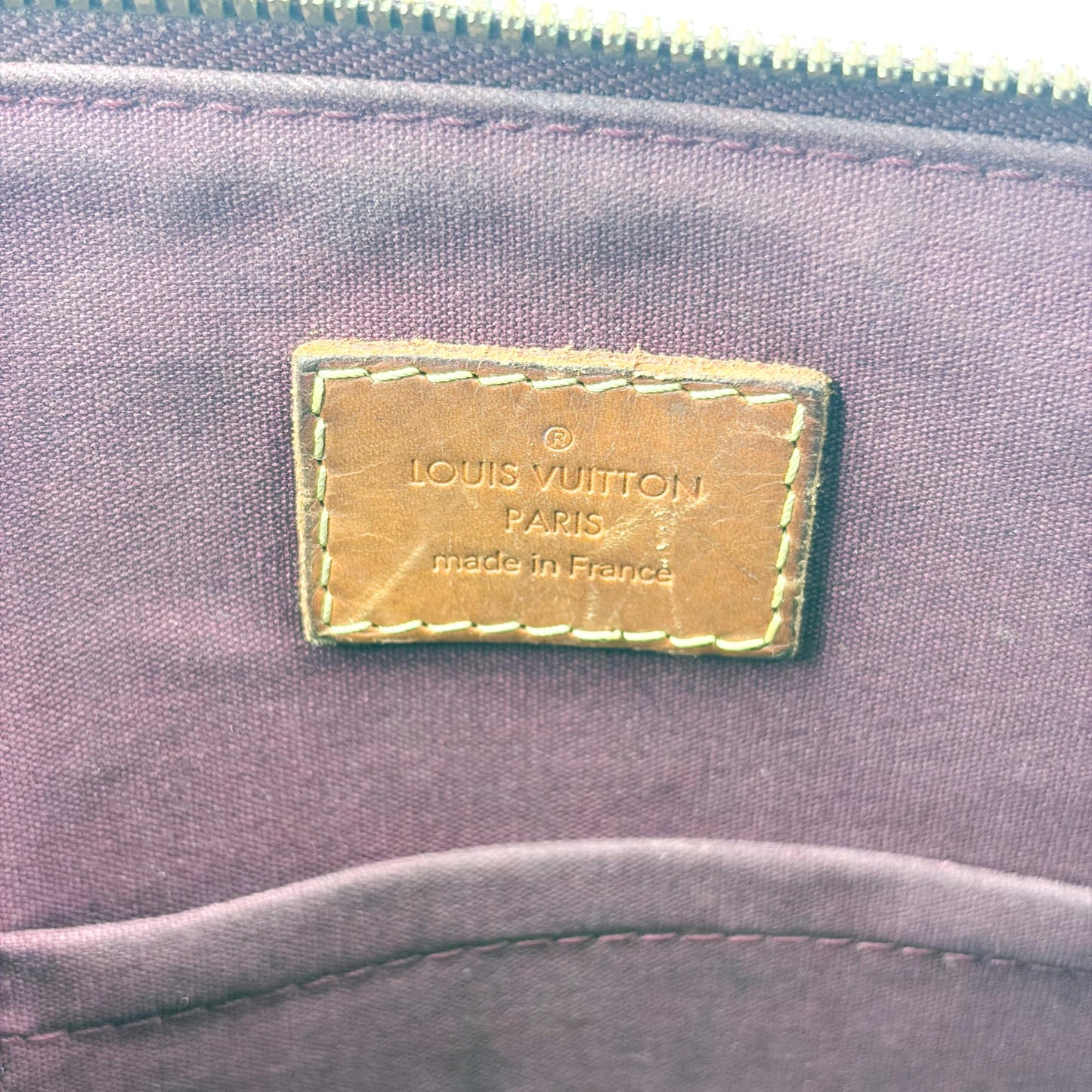 Louis Vuitton Alma PM Monogram Vernis Amarante