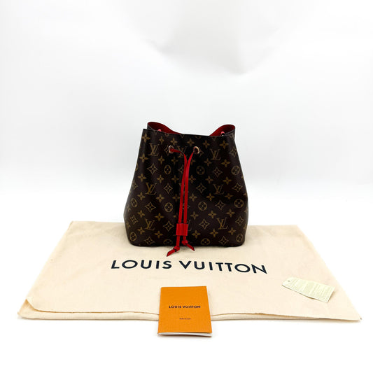 Louis Vuitton Neo Noé MM Monogram Coquericot