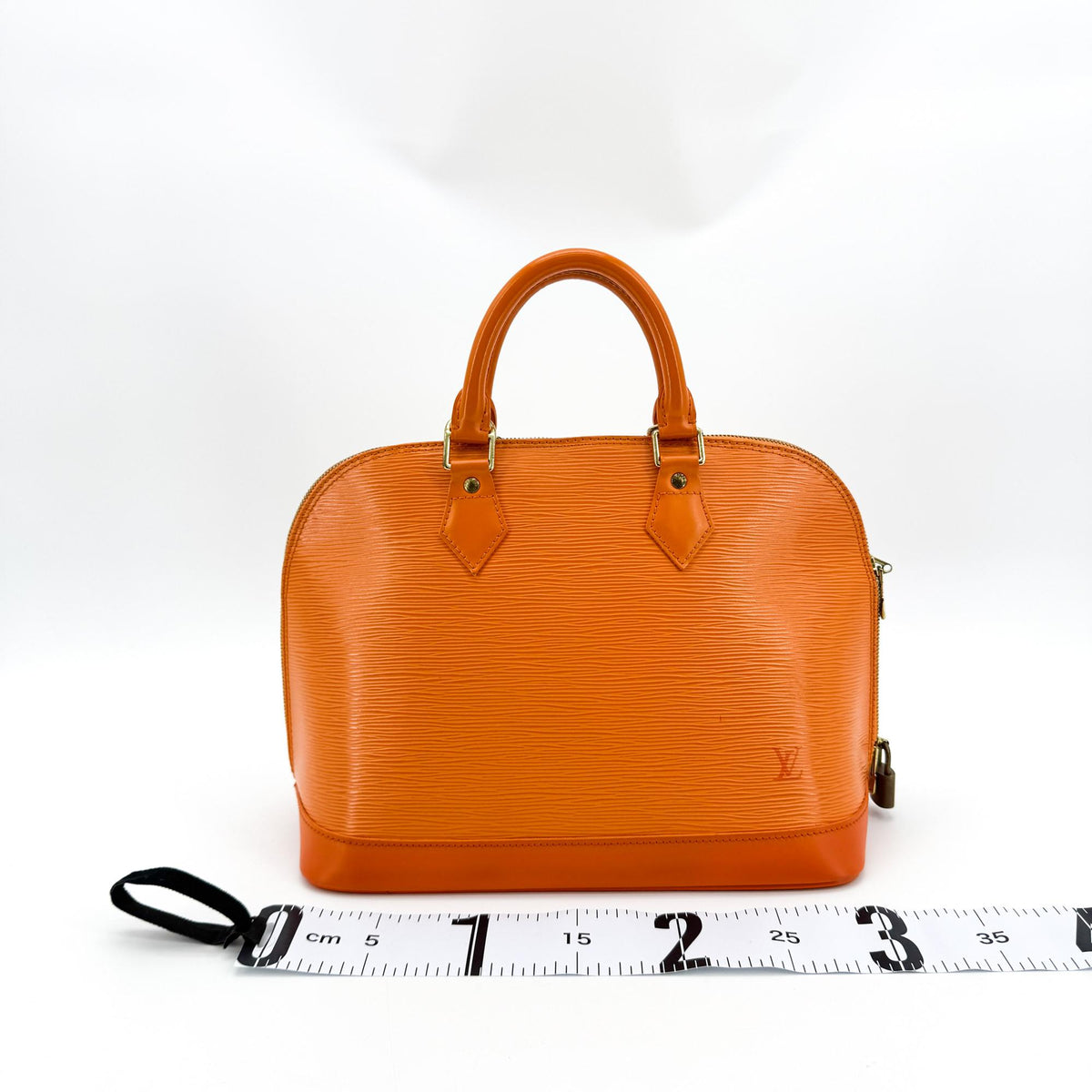 Louis Vuitton Epi Alma PM Orange