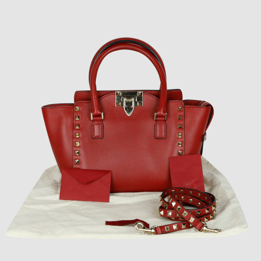 Rockstud tote bag shoulder bag