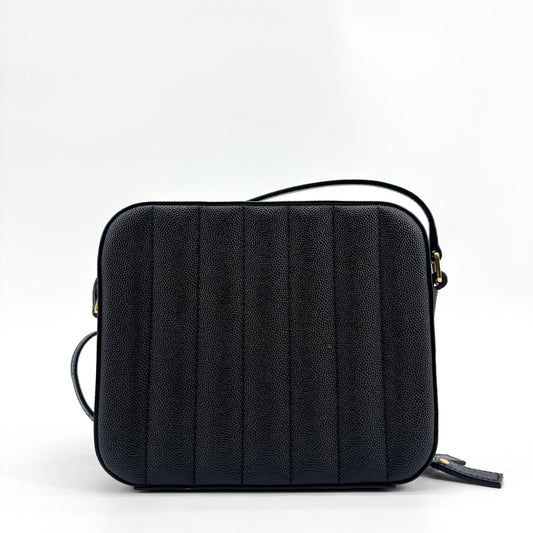 Saint Laurent Vicky Small Camera Bag Black Gold Hardware
