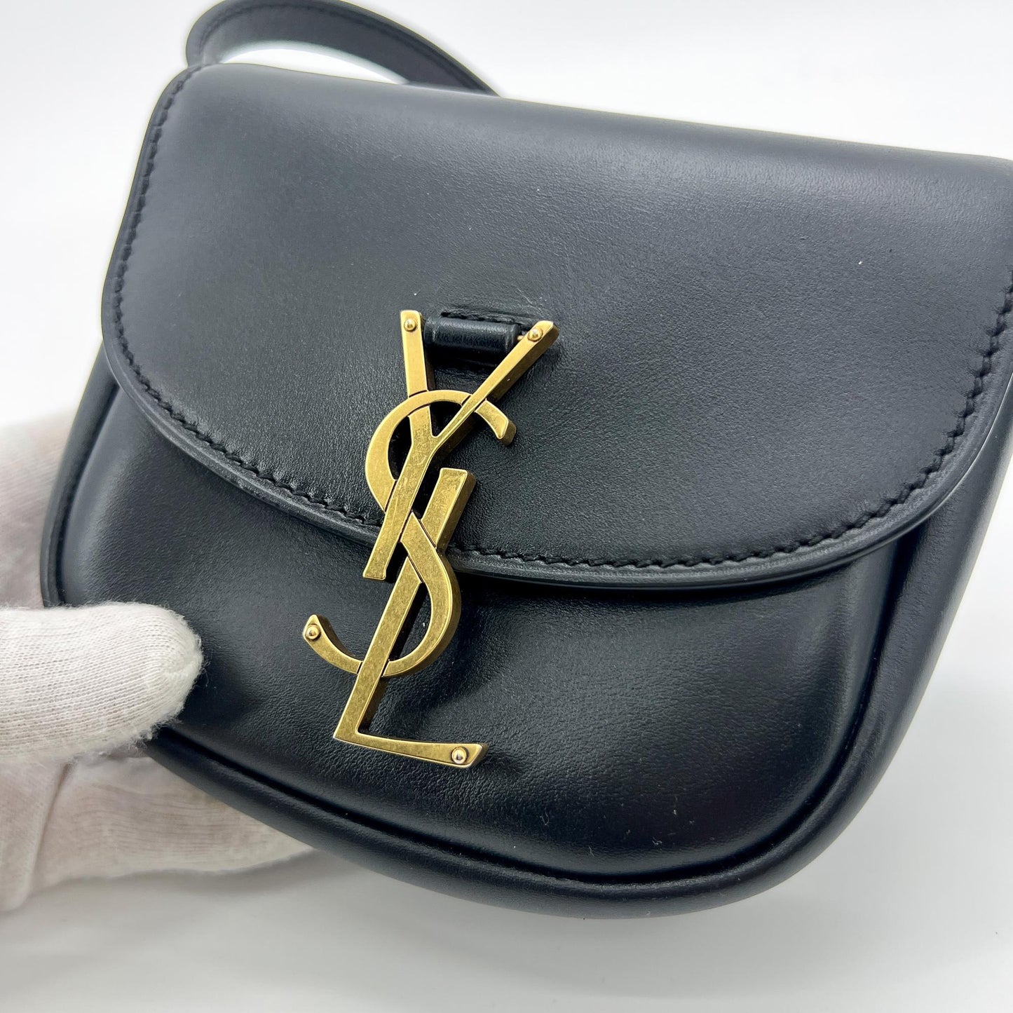 Saint Laurent Kaia Small Shoulder Bag Black