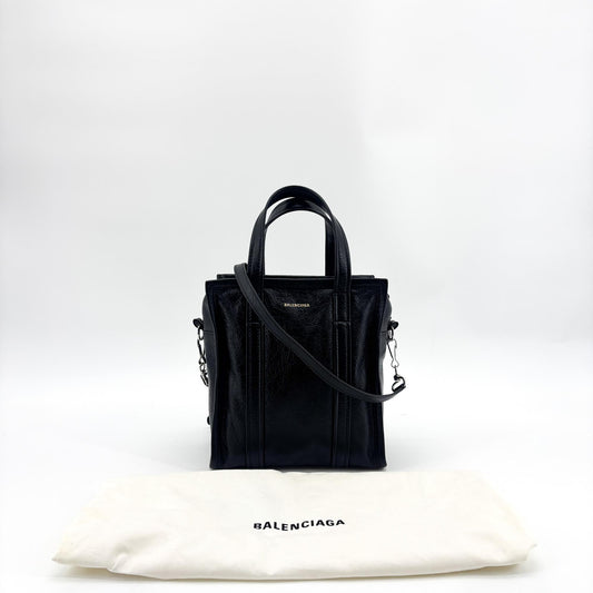Balenciaga Bazaar Shopper XXS Tote Bag Black