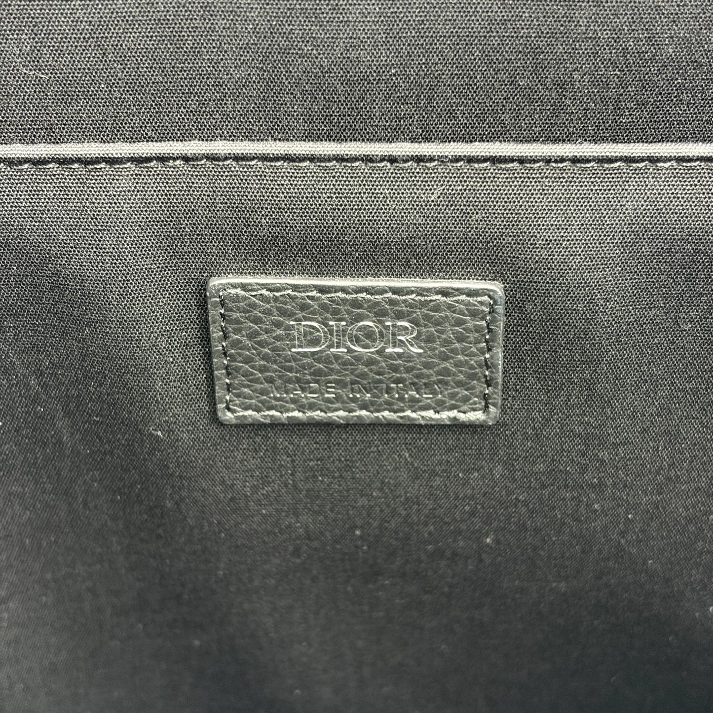 Dior Vertical Tote Bag Black Oblique Jacquard