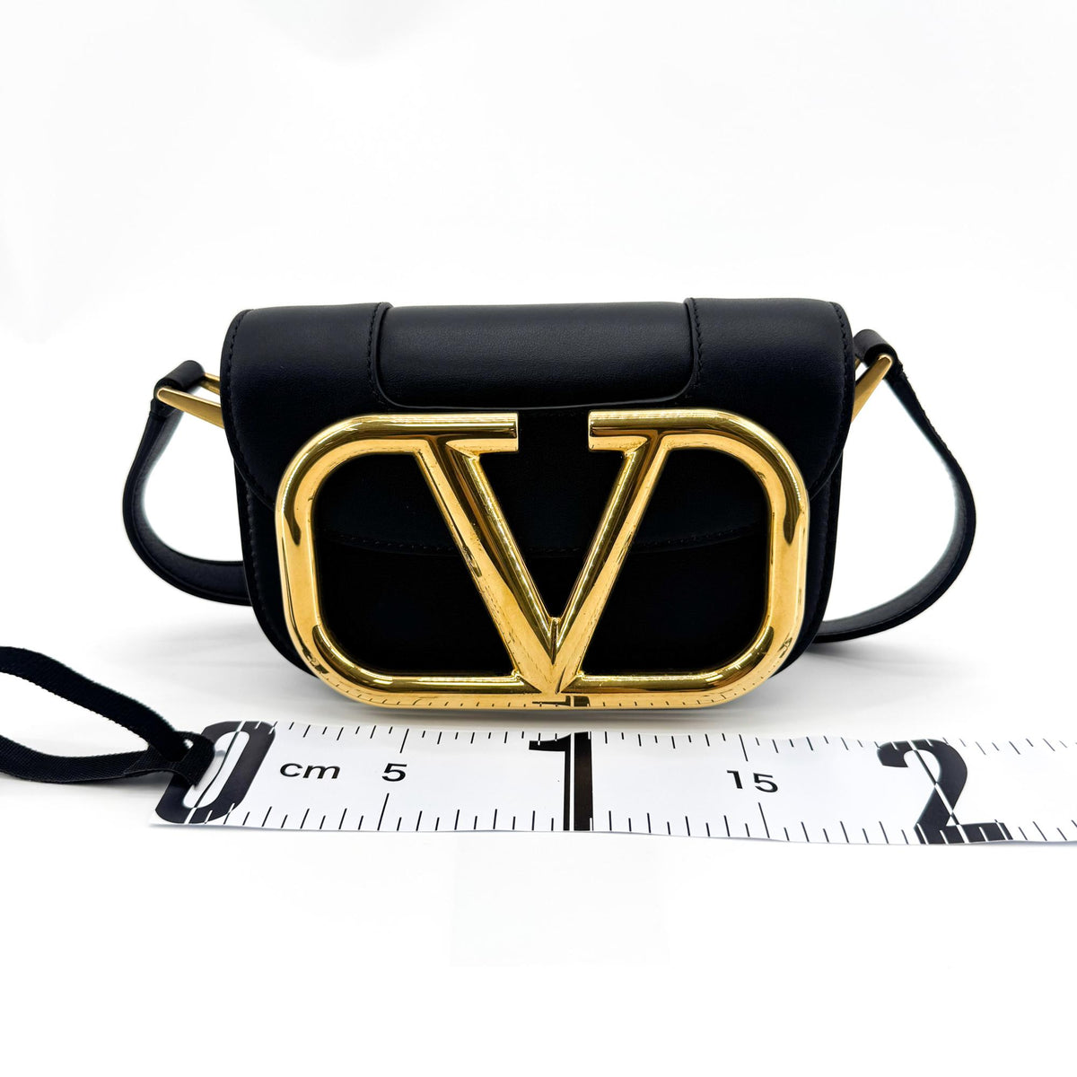 Valentino Garavani Rocco Small Crossbody Bag Black
