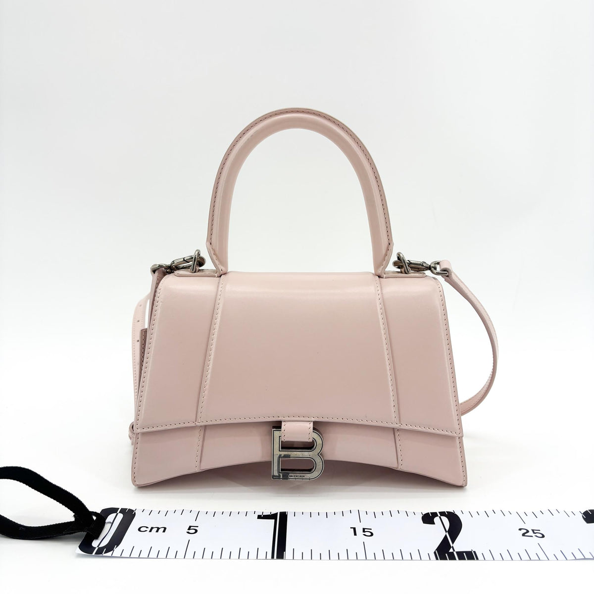 Balenciaga Hourglass XS Top Handle Bag Pink