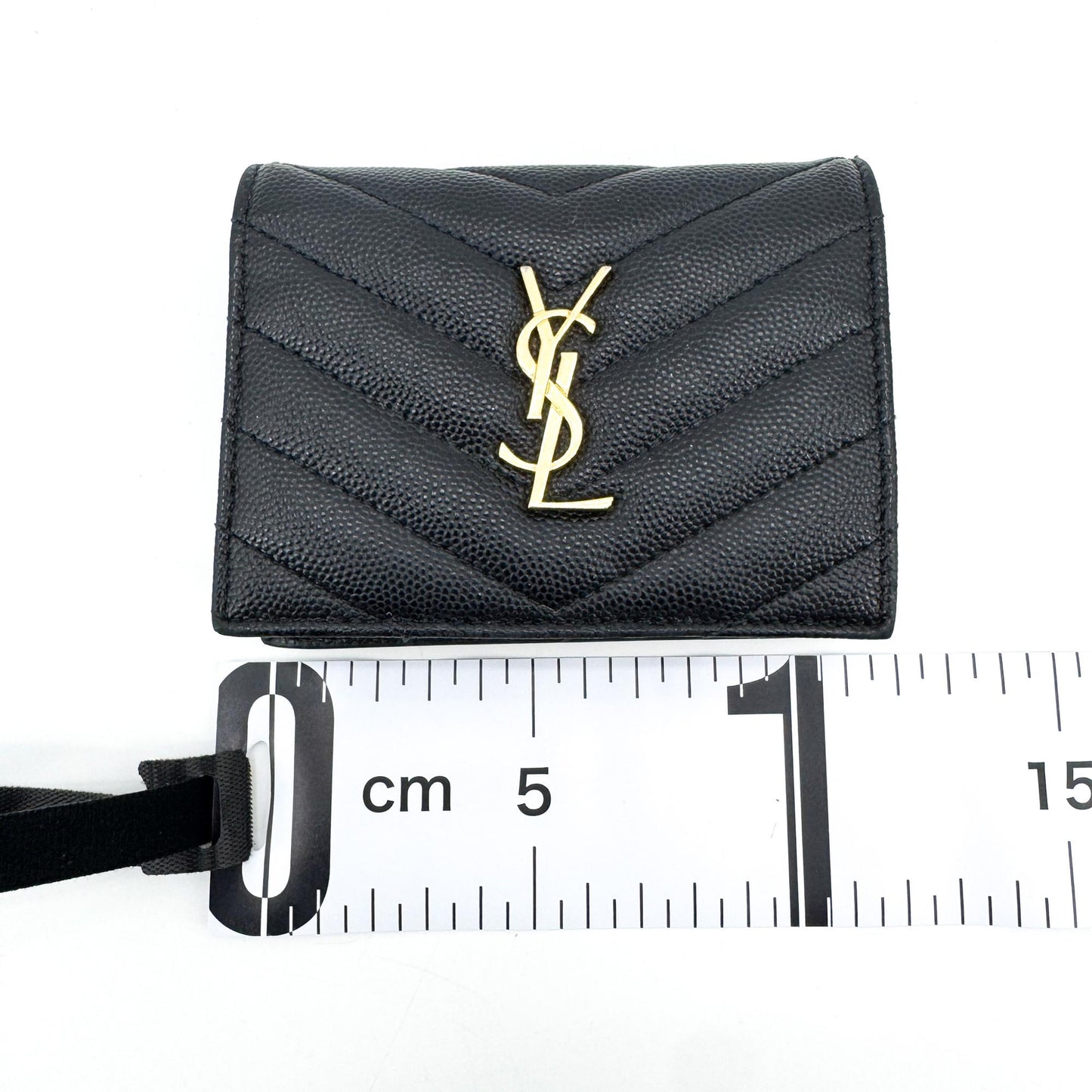 Saint Laurent Monogram Matelassé Flap Wallet