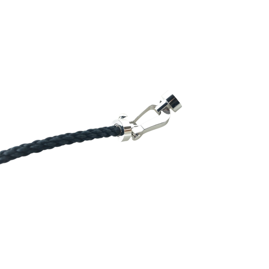 19 Force 10 White Gold XL Bracelet