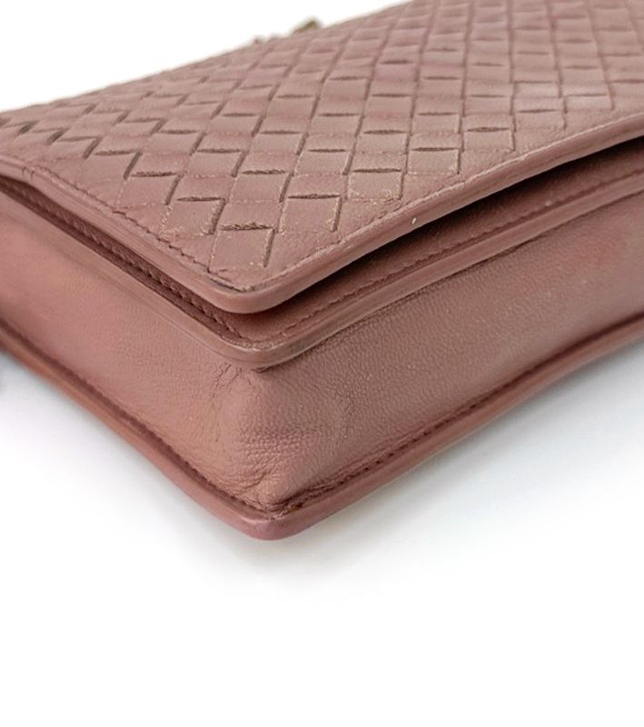Bottega Veneta Pink Shoulder Bag