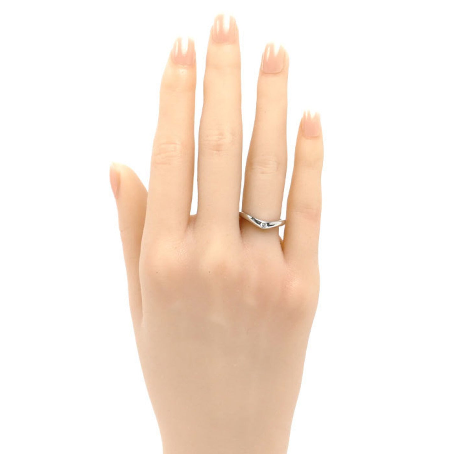 Bulgari Pt950 Platinum Corona Diamond Ring