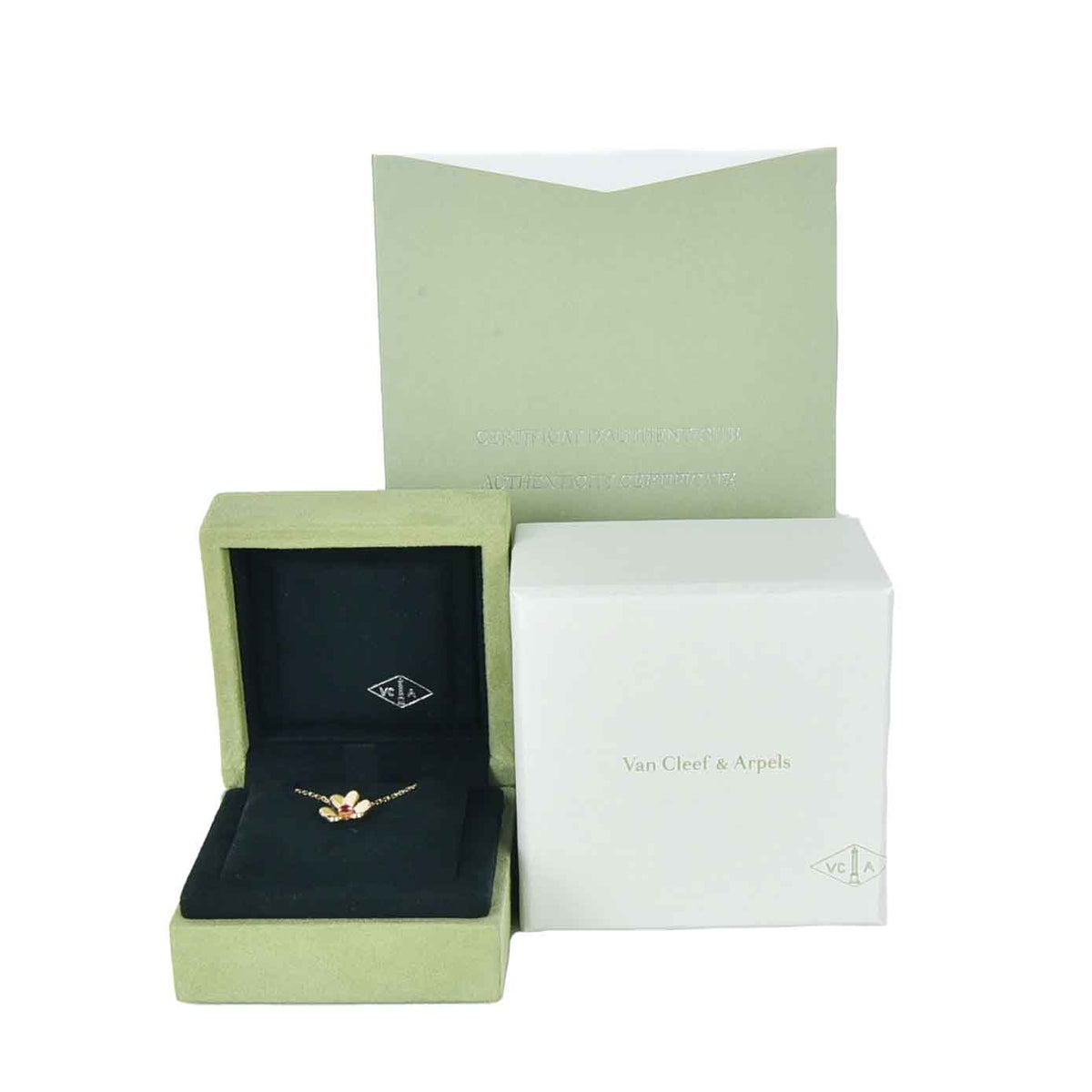 Mini Freevol Ruby Necklace VCARP7S800