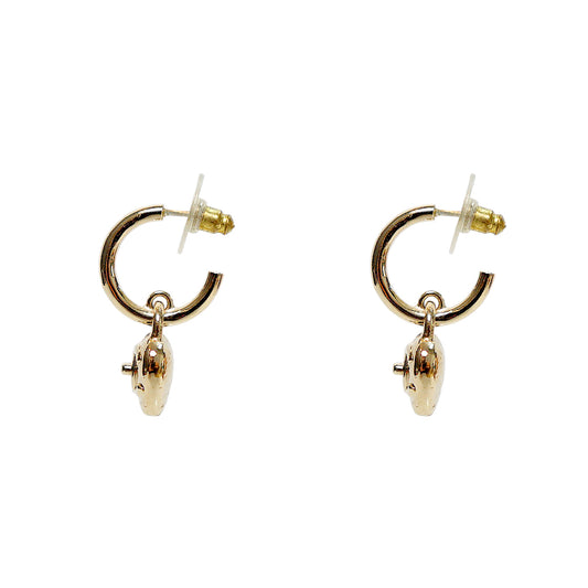 Chanel Heart Earrings