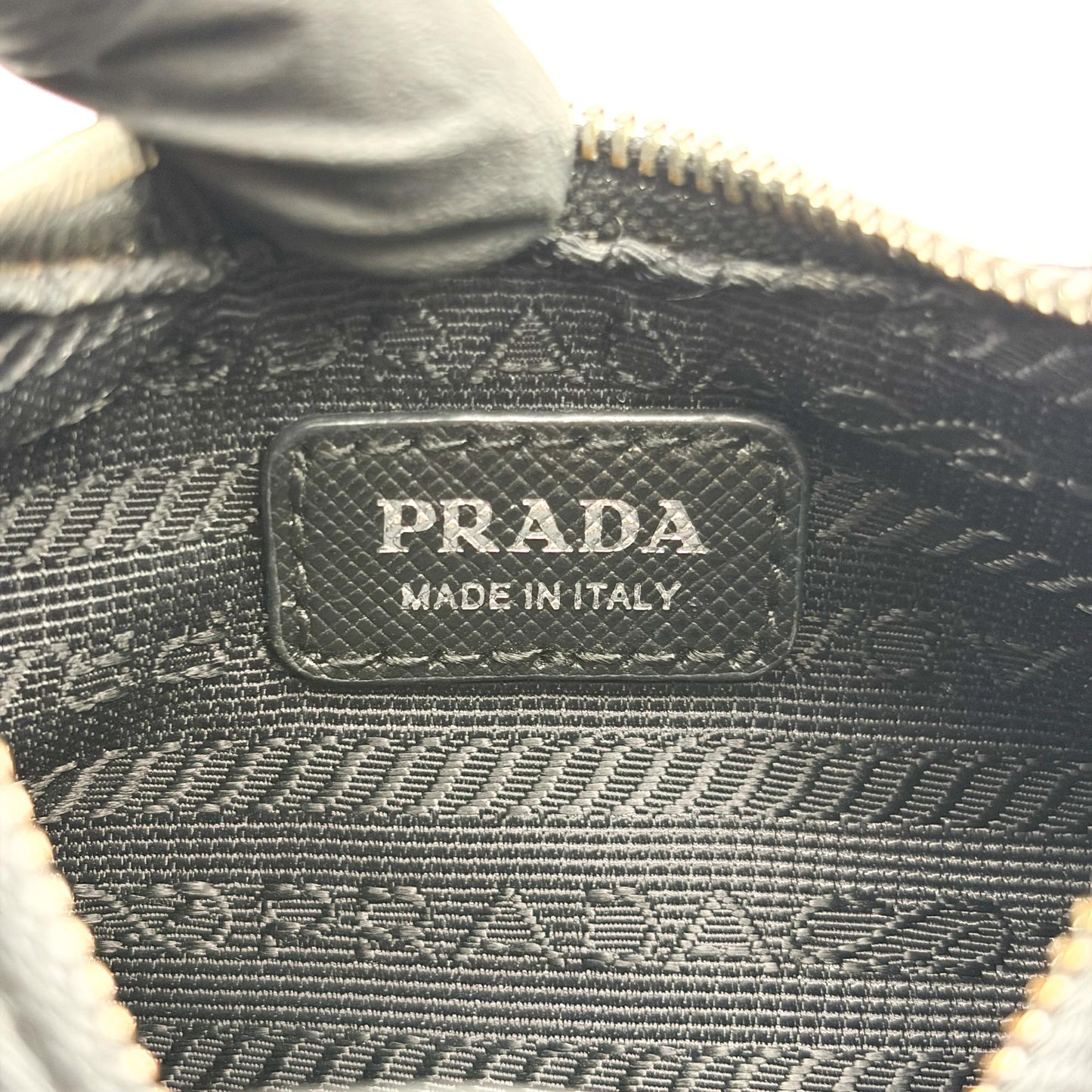 Prada Re-edition Nylon Mini Crossbody Bag Black