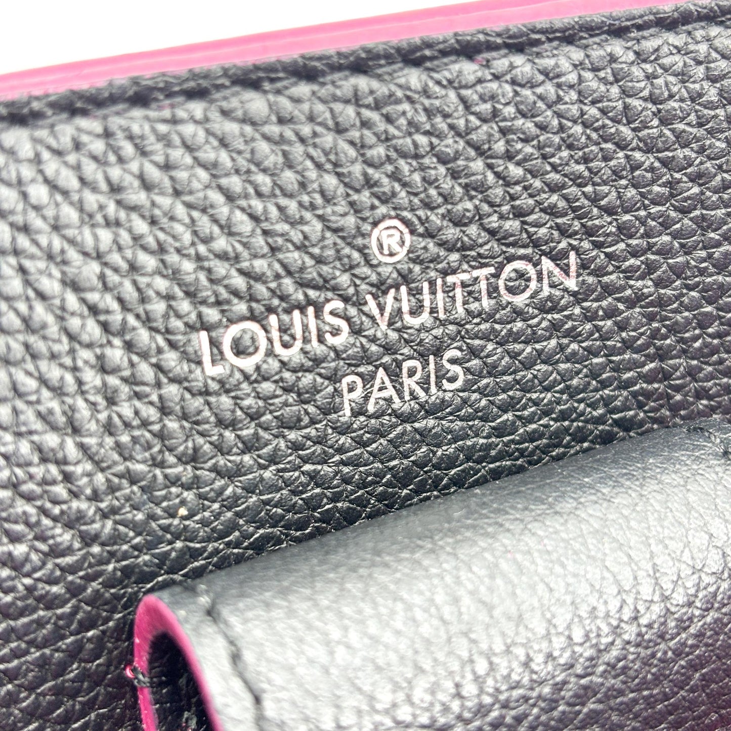 Louis Vuitton Lockme Bucket NV Marine Rouge