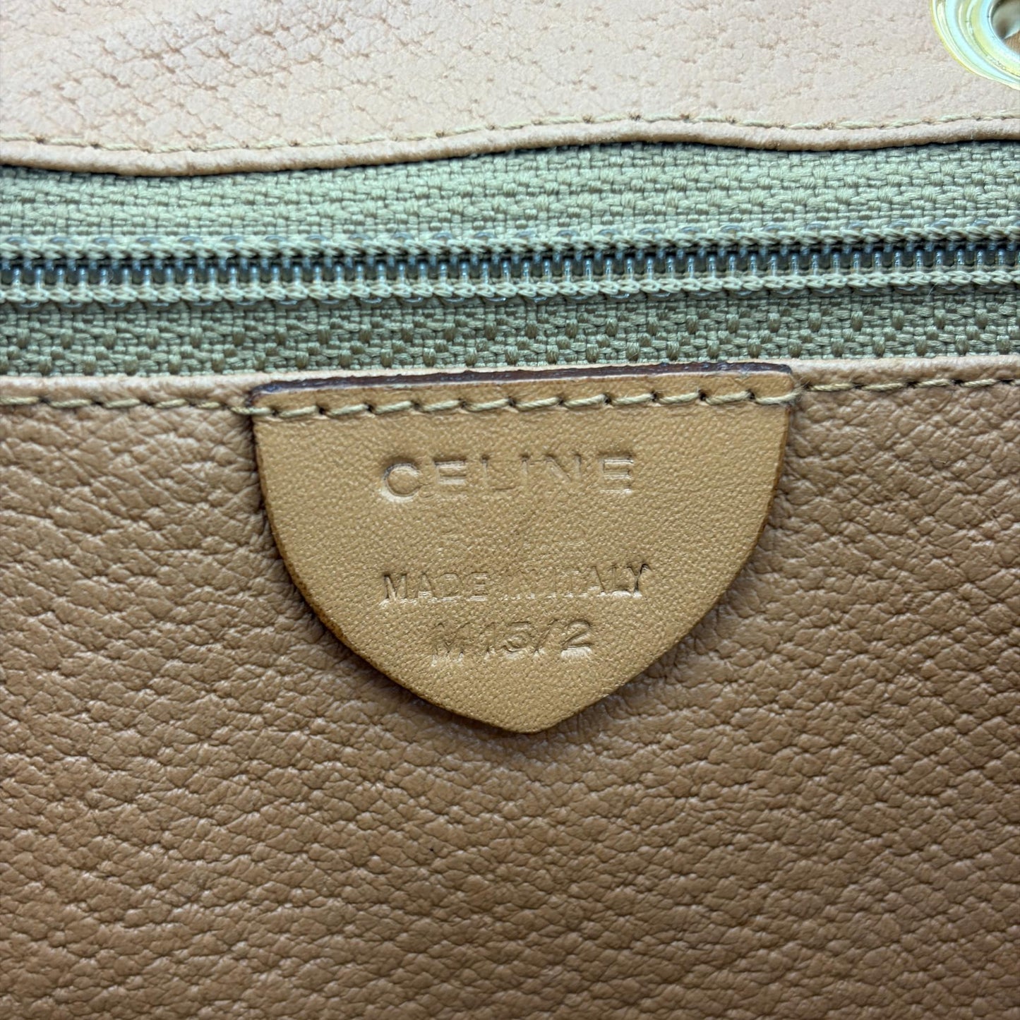 Celine Macadam Vintage Medium Backpack Brown