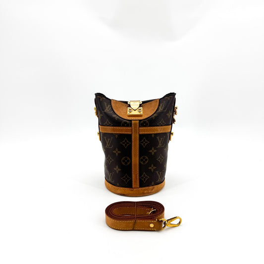 Louis Vuitton Monogram Canvas Bucket Duffle Bag