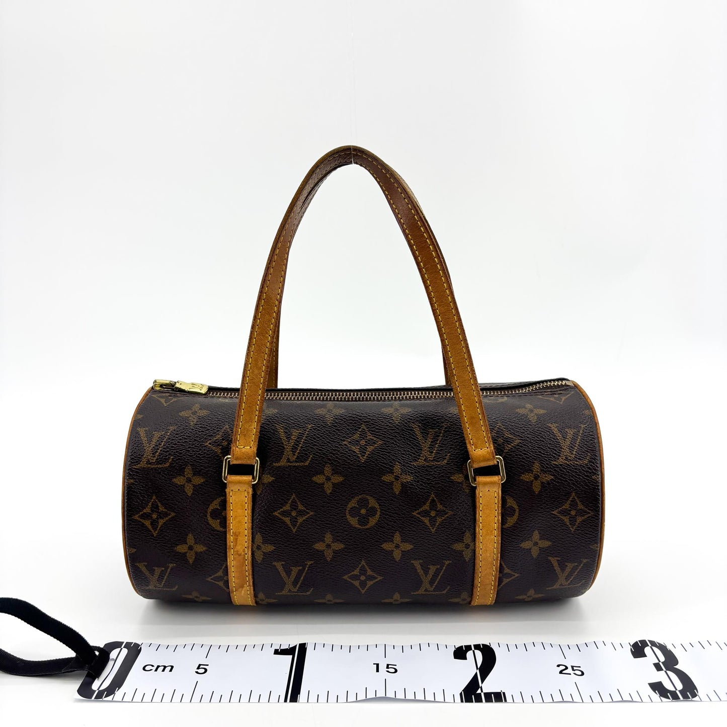 Louis Vuitton Monogram Papillon 26 Tote Bag Brown