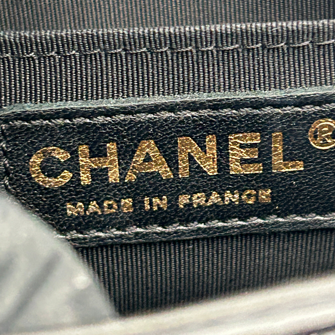 Chanel Black Small Faded Boy Bag