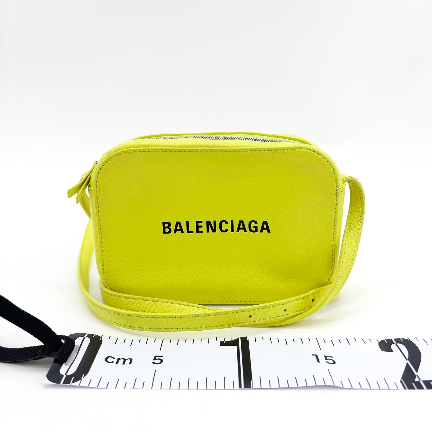 Balenciaga Everyday Camera Bag XS Neon Yellow