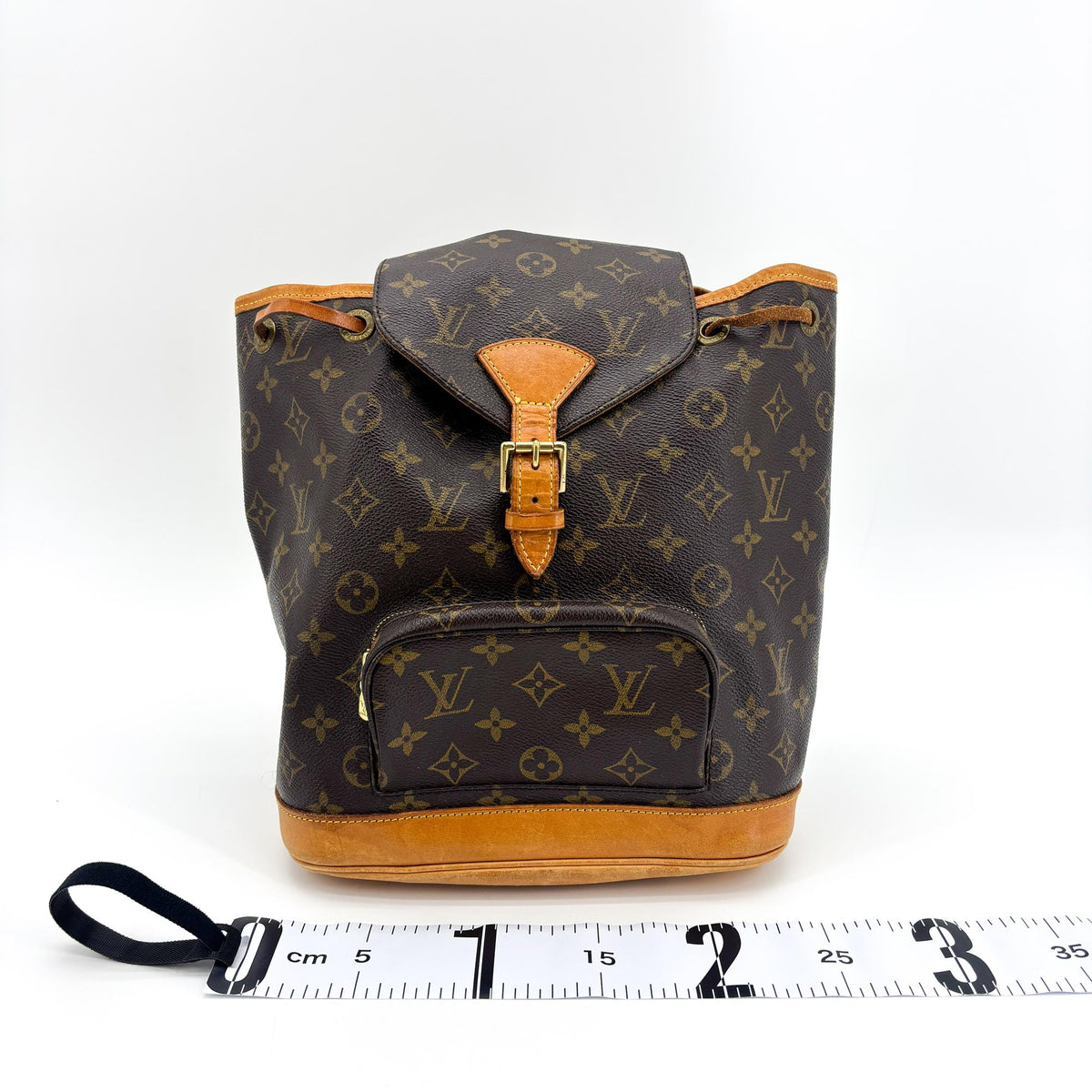 Louis Vuitton Monogram Montsouris MM Backpack Brown