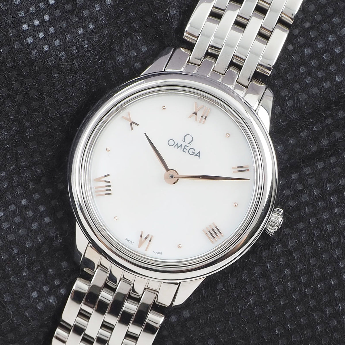 Omega 434.10.28.60.05.001 De Ville Prestige Quartz Watch