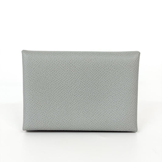 Porte-cartes Hermès Calvi Epsom Grèce Muette