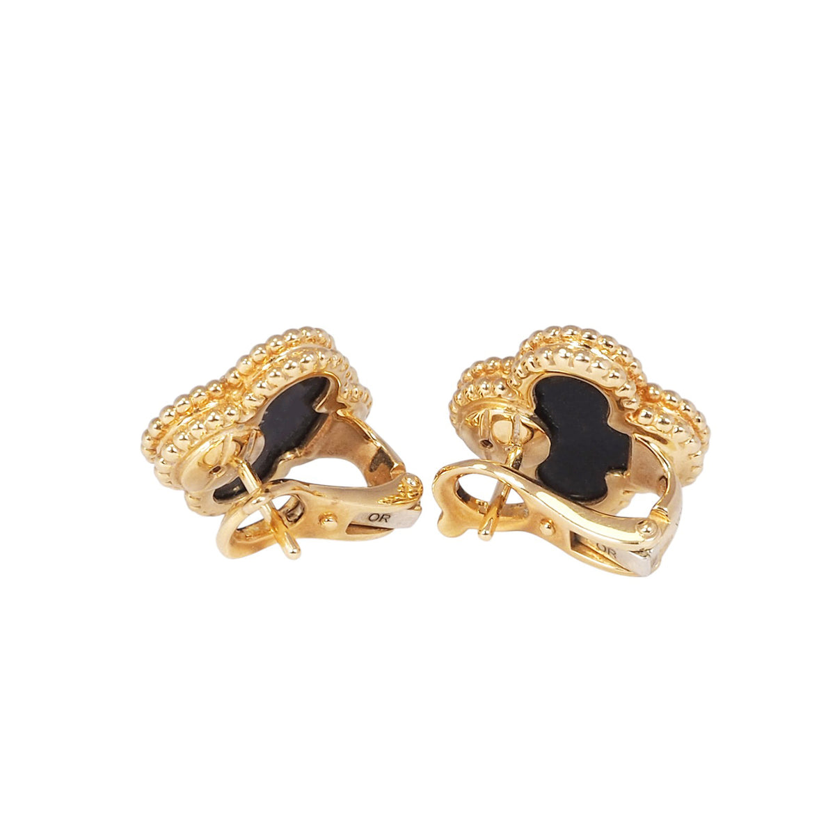 Van Cleef & Arpels VCARA44200 Yellow Gold Alhambra Earrings