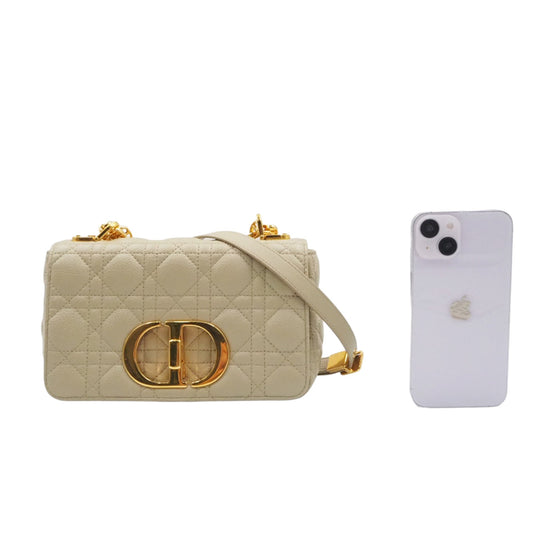 Dior M9241UWHC Cannage Caro Small Shoulder Bag