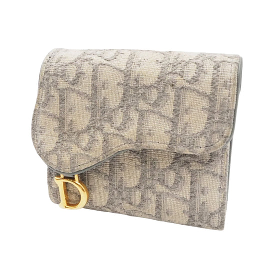 Dior S5652CTZQ Oblique Saddle Wallet