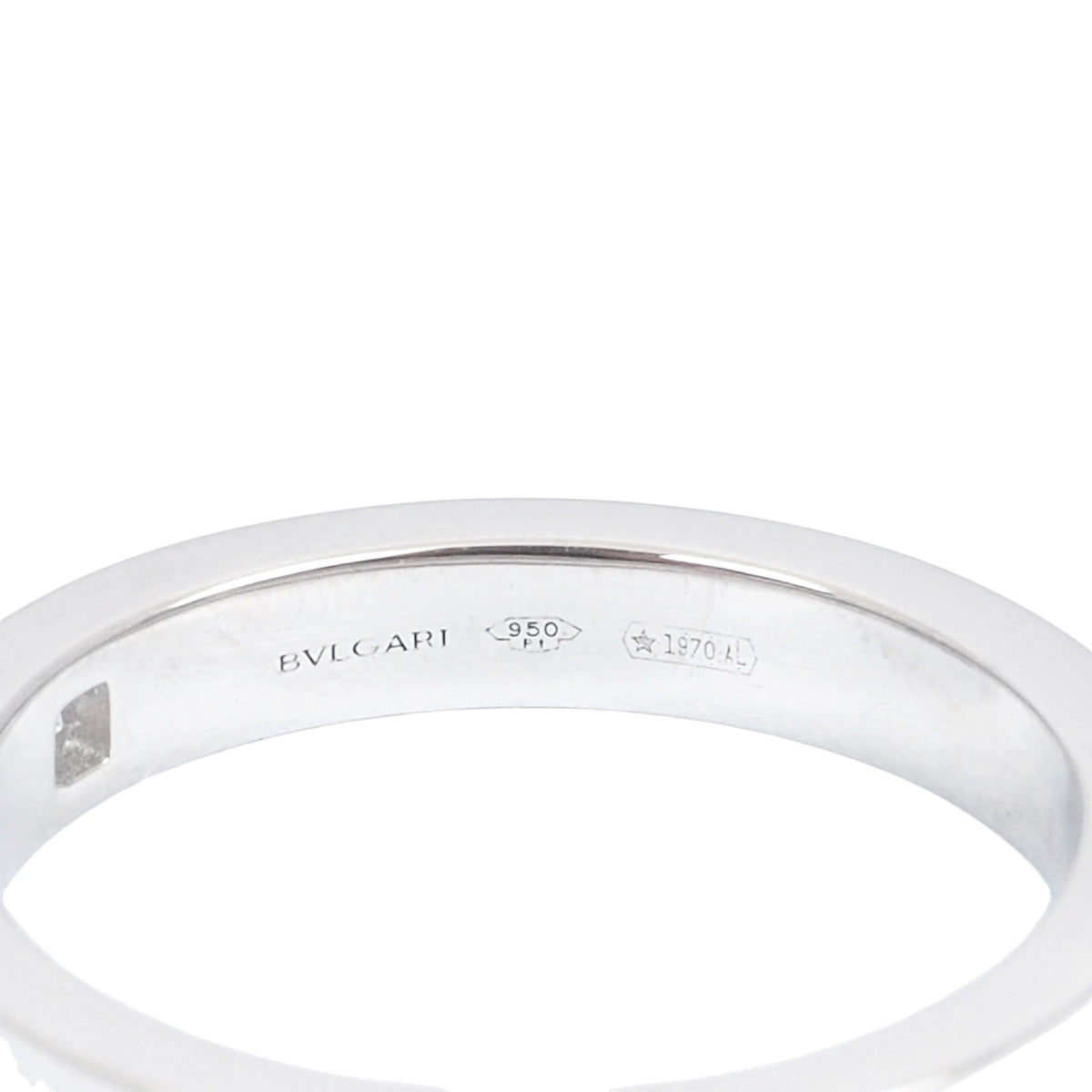 Bulgari 341737 Platinum Merry Me Diamond Wedding Ring