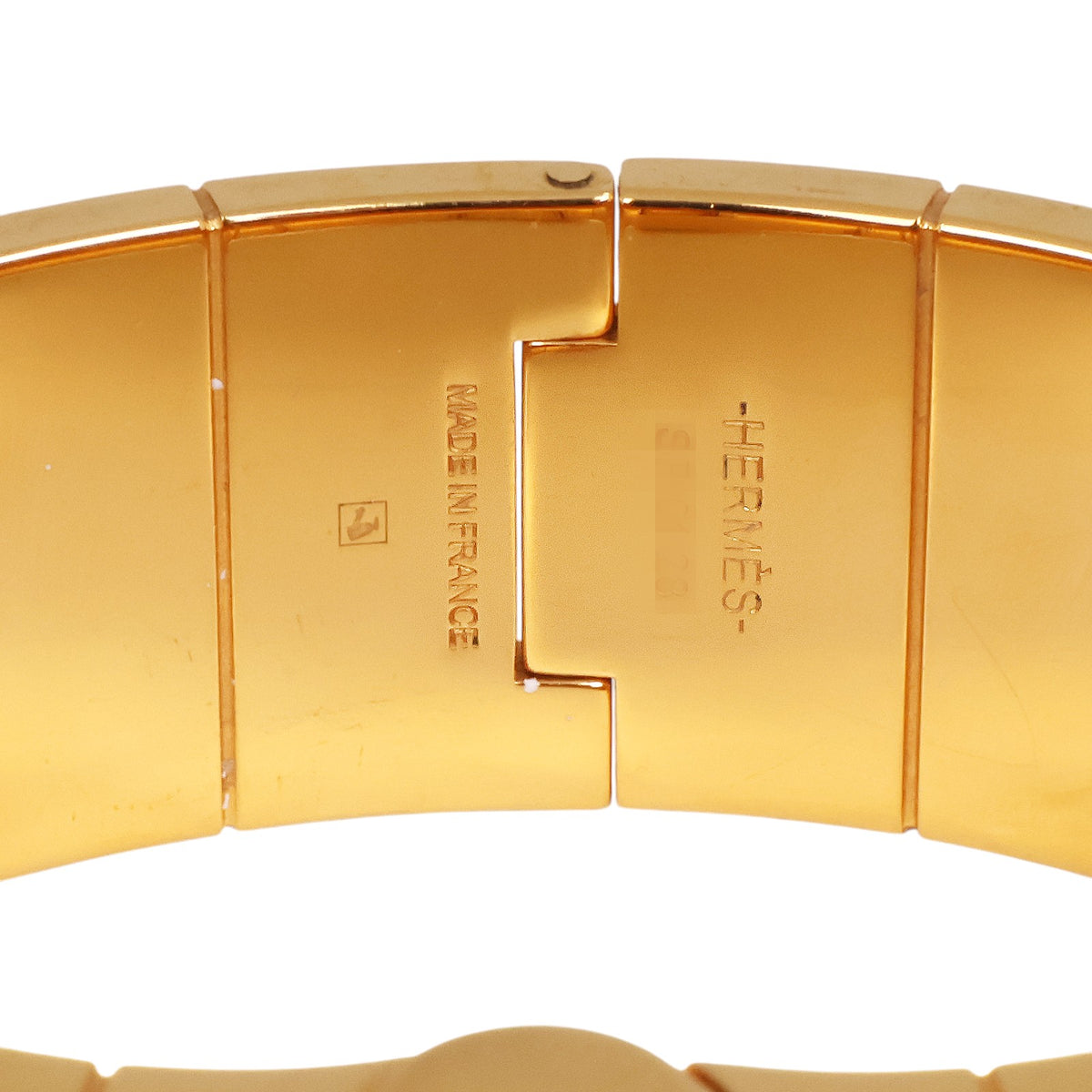 Hermès Hinged Wide Bracelet