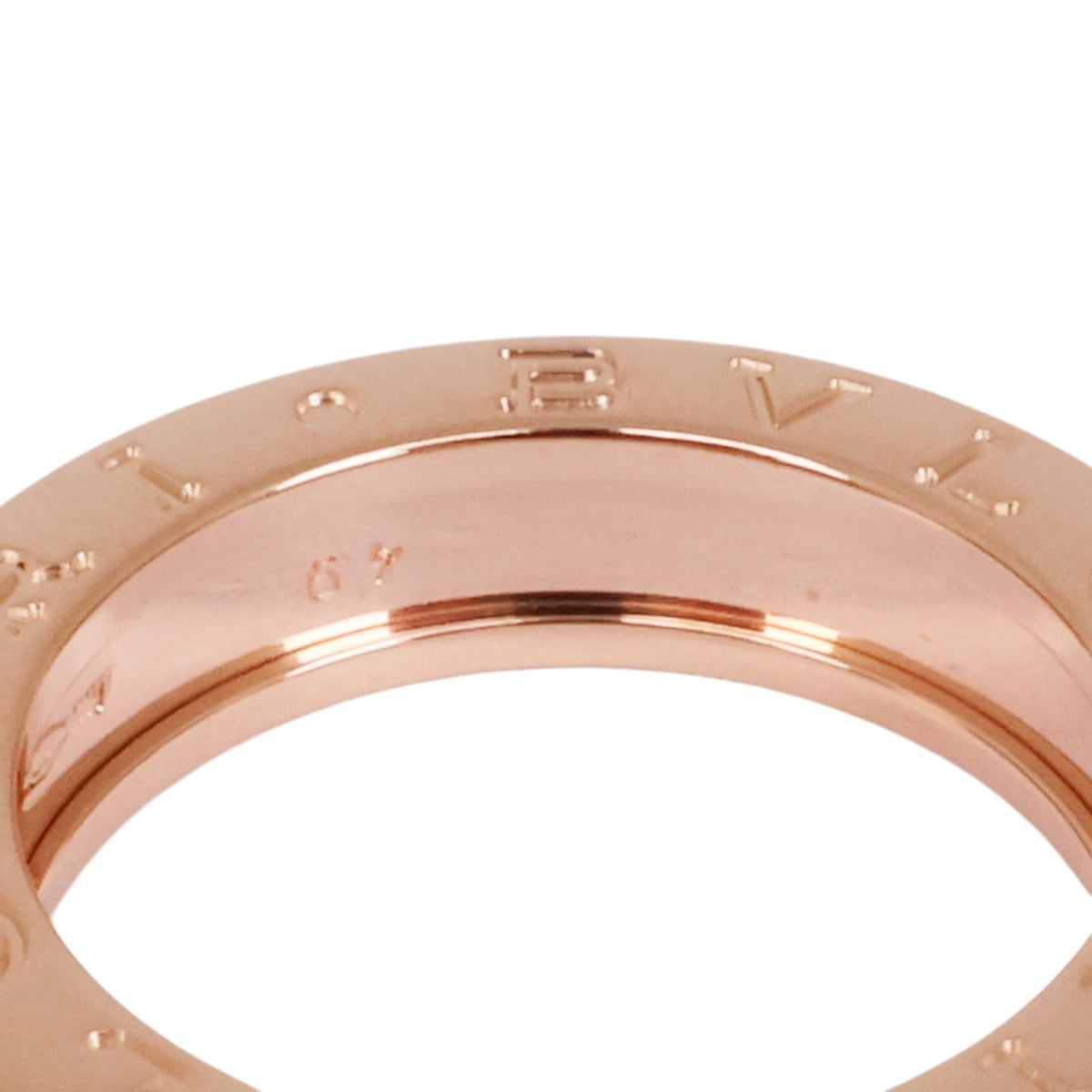 Bulgari 336003 Rose Gold B.Zero1 1-Band Ring