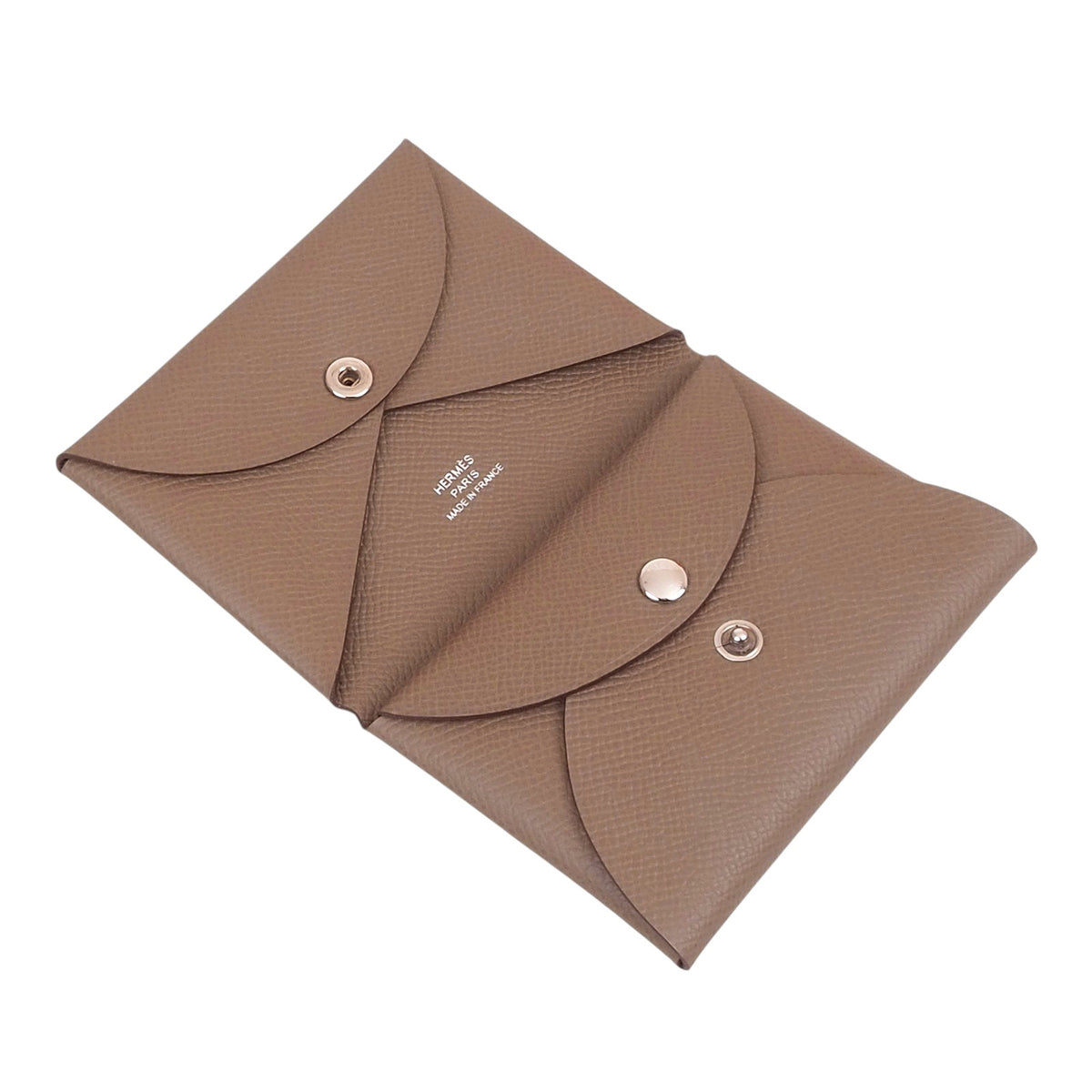 Hermès H044166C Calvi business card holder