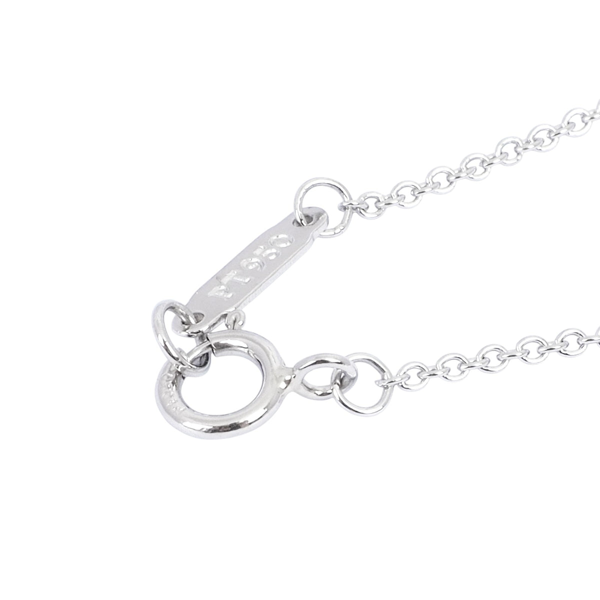 Tiffany 23511827 Platinum Diamond Heart Mini Necklace