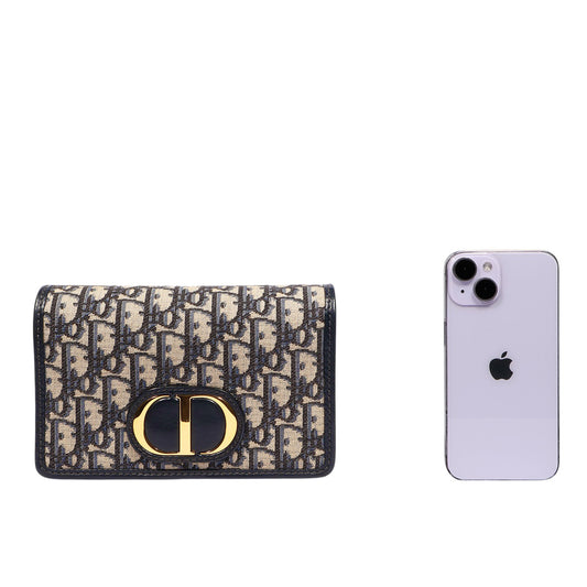 Dior S2086UTZQ928 Oblique Montaigne Belt Crossbody Bag
