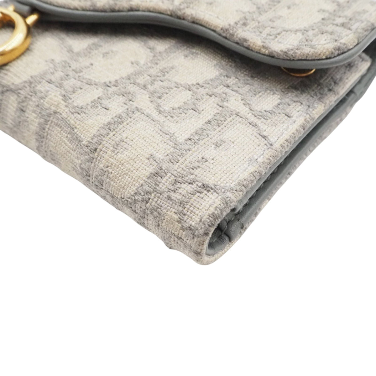 Dior S5652CTZQ Oblique Saddle Wallet