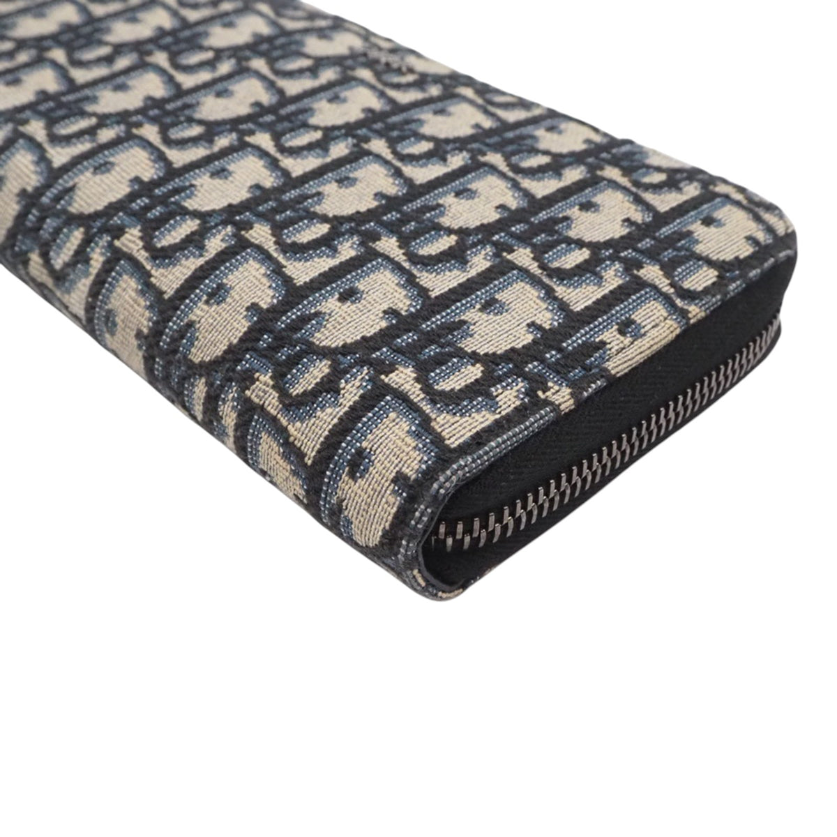 Dior 2ESBC252YSE Oblique Long Wallet