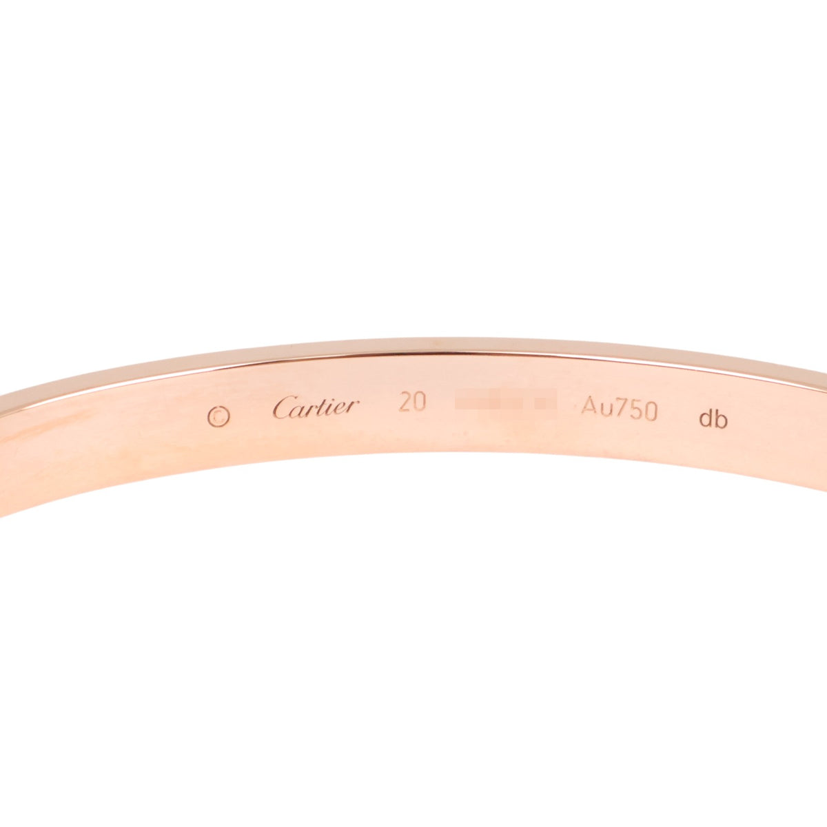 Cartier B6067418 Rose Gold Classic Love Bracelet