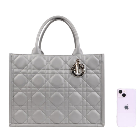 Dior M1324OWHP Cannage Book Tote Medium Shoulder Bag