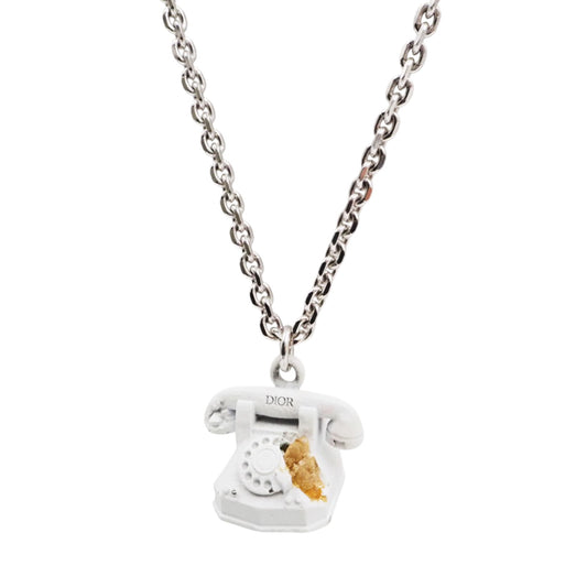 Dior X Daniel Arsham Telephone Necklace