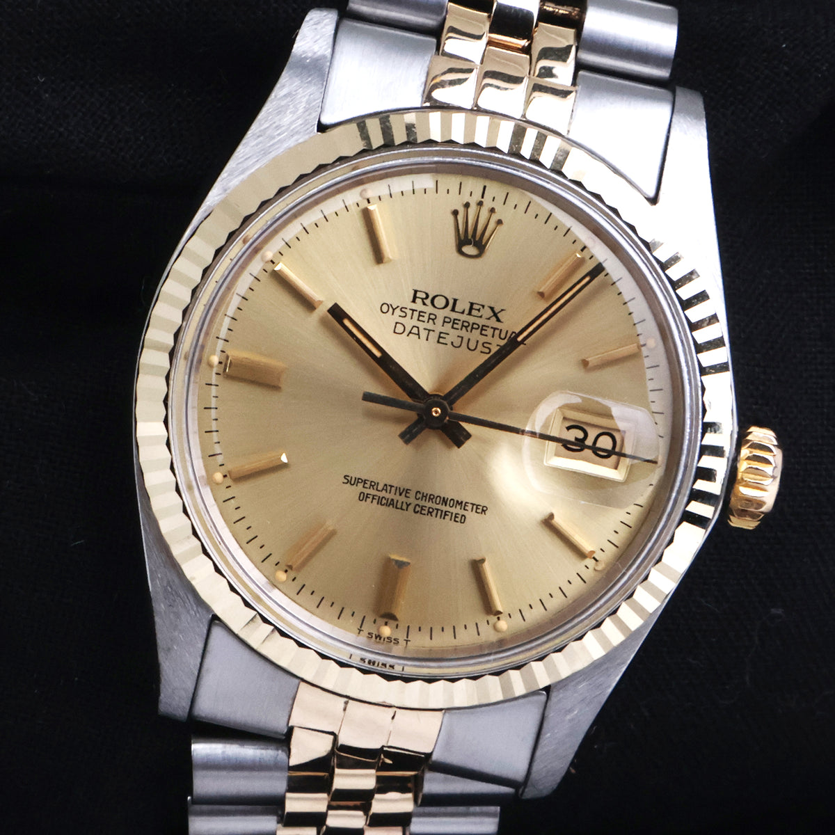 Rolex 16013 Yellow Gold Two-Tone Day-Date Automatic Watch