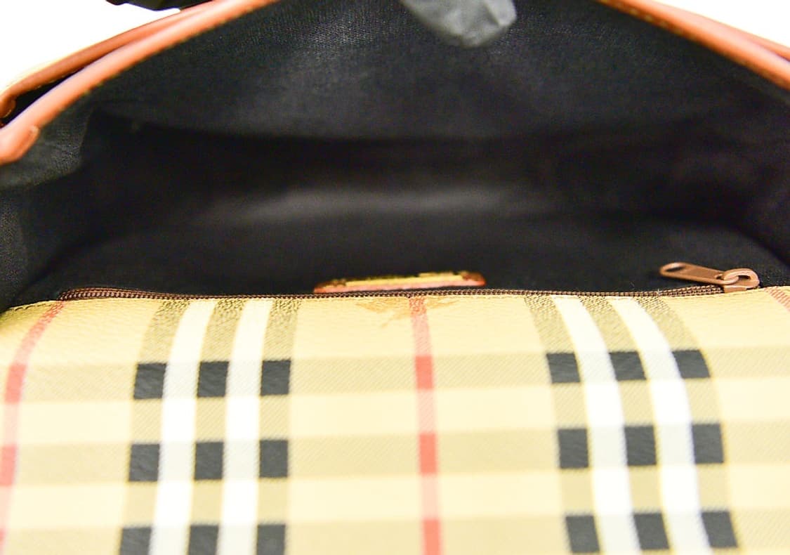 Burberry Nova Check Round Crossbody Bag