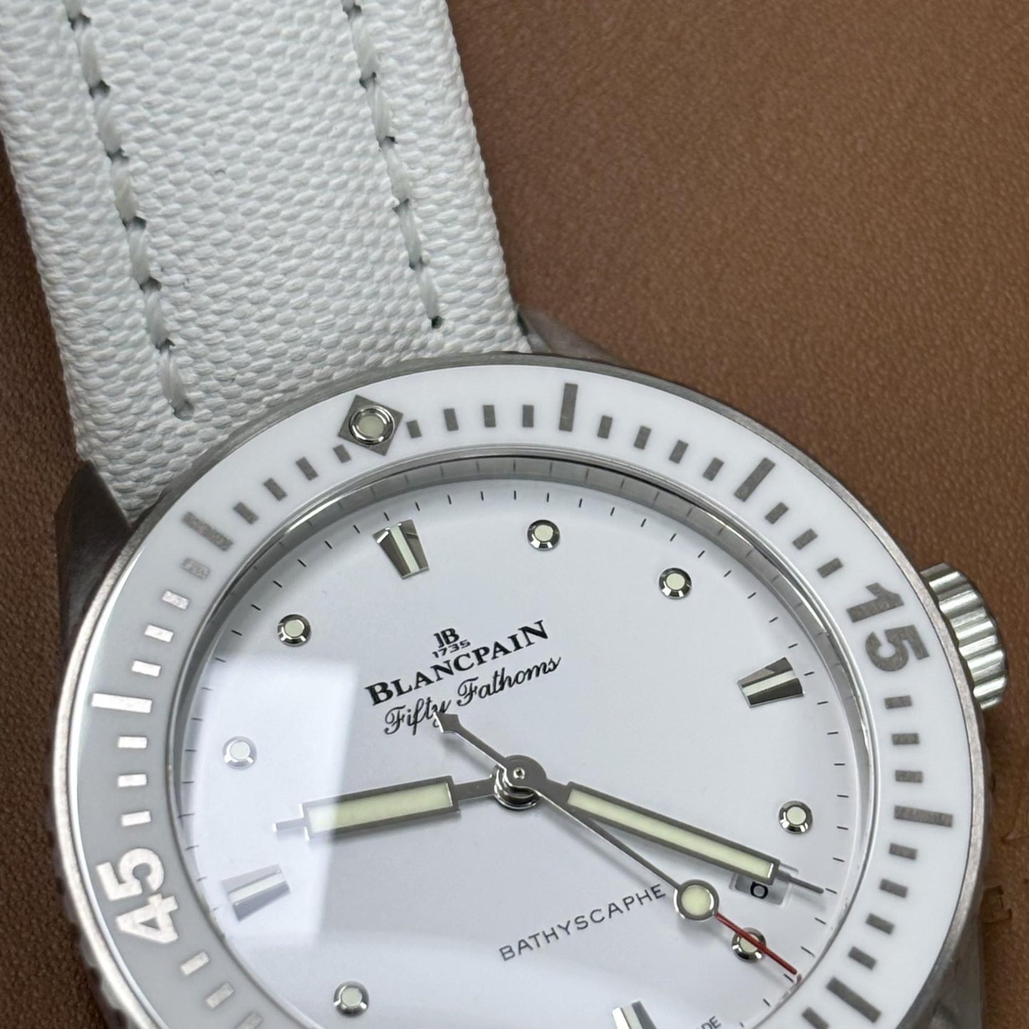 Blancpain Fifty Fathoms Bathyscaphe 38mm Watch