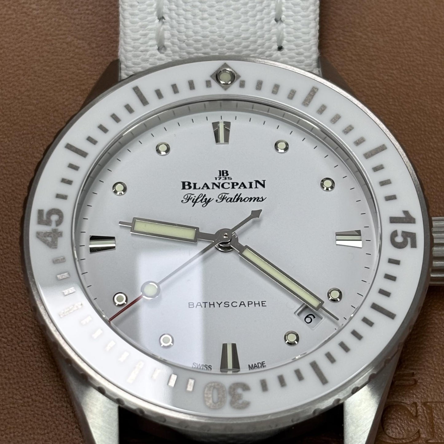 Blancpain Fifty Fathoms Bathyscaphe 38mm Watch